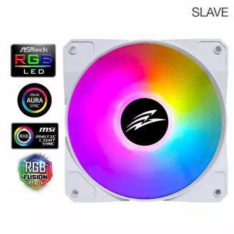 EVOLVEO 12FSW ventilator 120mm, ARGB, bijeli okvir, slave