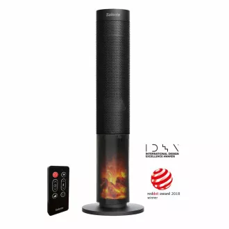 Salente HotTower, stupni ventilator s vrućim zrakom, crni Salente HotTower, stupni ventilator s vrućim zrakom, crni
