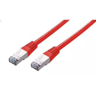 C-TECH Kabel patchcord Cat5e, FTP, crveni, 0,5m