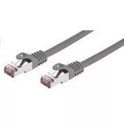 C-TECH Kabel patchcord Cat6, FTP, sivi, 20m