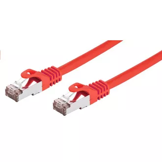C-TECH Kabel patchcord Cat6, FTP, crveni, 1m