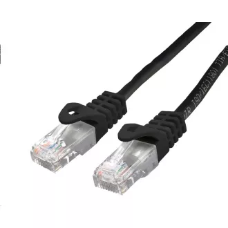 C-TECH Kabel patchcord Cat6, UTP, crni, 3m