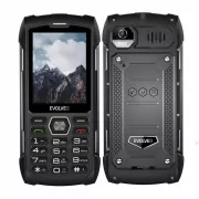 EVOLVEO StrongPhone H1, 2.8" vodootporni izdržljivi/2xSIM/2px/micro SDHC/5000mAh/crno-sivi