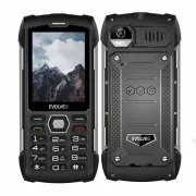 EVOLVEO StrongPhone H1, 2.8" vodootporni izdržljivi/2xSIM/2px/micro SDHC/5000mAh/crno-srebrni