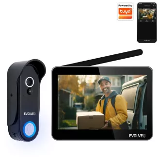 EVOLVEO DoorPhone W7, set kućnog bežičnog video telefona s WiFi crnim monitorom EVOLVEO DoorPhone W7, set kućnog bežičnog video telefona s WiFi crnim monitorom