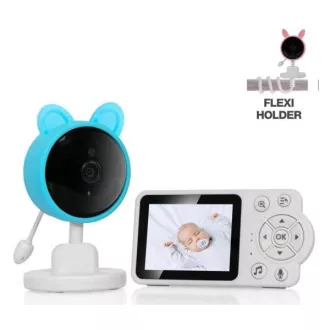 EVOLVEO Baby Monitor N3 video monitor za bebe, plavi