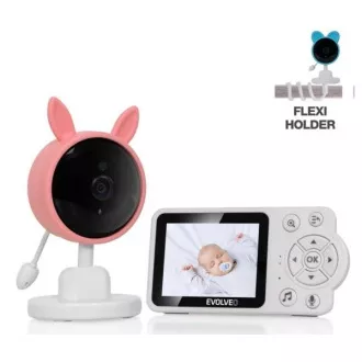 EVOLVEO Baby Monitor N3 video baby monitor, roza