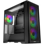EVOLVEO Rhino, eATX/ATX kućište, 4x ARGB 120 mm ventilatora, bočna ploča od kaljenog stakla + mrežasta prednja ploča