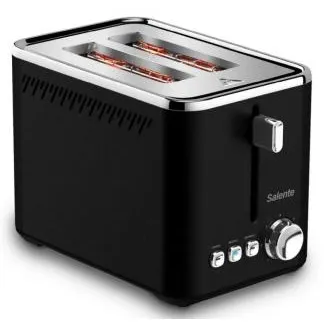 Salente ToastPro, toster, nehrđajući čelik, crna Salente ToastPro, toster, nehrđajući čelik, crna