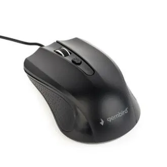 Gembird miš MUS-4B-01L, USB, optički, crni, kabel 1,8 m Gembird miš MUS-4B-01L, USB, optički, crni, kabel 1,8 m