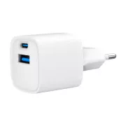Gembird USB punjač, 2x priključak, 20W, brzo punjenje, bijela