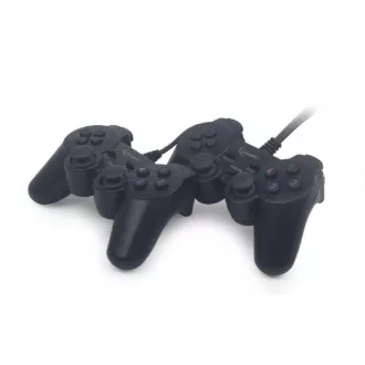 GEMBIRD JPD-UDV2-01 Dvostruki USB kontroler za igre za PC s dvostrukom vibracijom