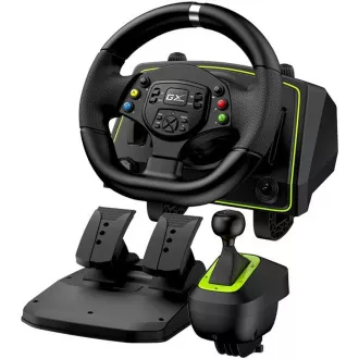 Genius GX Gaming SpeedMaster X2, volan, pedale, mjenjač, za PC, PS3, PS4, PS5*, Xbox One, Xbox Series X i Xbox 360 Genius GX Gaming SpeedMaster X2, volan, pedale, mjenjač, za PC, PS3, PS4, PS5*, Xbox One, Xbox Series X i Xbox 360