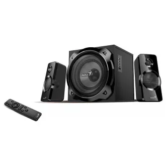 Genius SW-2.1 1850BT, Zvučnici, 2.1, 50W, Bluetooth, RCA, daljinski upravljač, crni