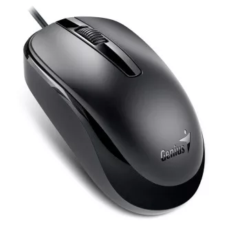 Genius DX-120 miš, žični, optički, 1200 DPI, 3 tipke, USB-C, crni