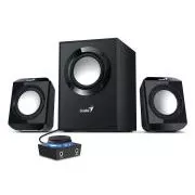 Genius SW-2.1 300 Ver. II, Zvučnici, 2.1, 10W, upravljački modul, 2× 3.5mm priključak, crni