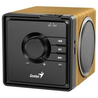 Genius SP-916BT zvučnik, bežični, Bluetooth, 6W, USB-C, trajanje baterije do 8 sati, mikrofon, podrška za Microsoft Copilot, svijetla boja drveta Genius SP-916BT zvučnik, bežični, Bluetooth, 6W, USB-C, trajanje baterije do 8 sati, mikrofon, podrška za Microsoft Copilot, svijetla boja drveta