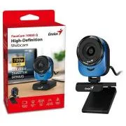 Genius FaceCam 1000X Q, web kamera, HD 720p, mikrofon, USB 2.0, plava