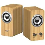 Genius SP-HF400 zvučnici, 2.0, 10W, 3.5mm priključak, drveni, svijetlo drvo
