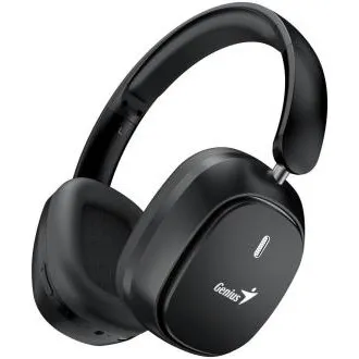 Genius HS-820BT slušalice, bežične, sklopive, mikrofon, 40 mm driveri, BT 5.4, trajanje baterije 22 sata, USB-C, 3,5 mm priključak, crne