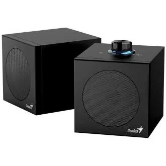 Genius SP-HF300U, Zvučnici, 2.0, 4W RMS, USB-A, USB-C, 2" drajveri, drveni, kontrola glasnoće, crni Genius SP-HF300U, Zvučnici, 2.0, 4W RMS, USB-A, USB-C, 2" drajveri, drveni, kontrola glasnoće, crni