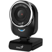 Genius QCam 6000, web kamera, Full HD 1080p, mikrofon, USB-C, USB-A, crna