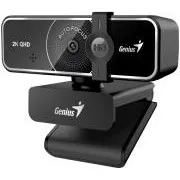 Genius FaceCam 3000AF, web kamera, 4Mpx, 2560×1440, 60fps, autofokus, mikrofon, poklopac za privatnost, stalak, USB, USB-C, crna