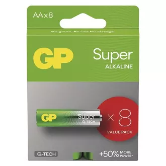 GP AA Super, alkalne (LR6) - 8 kom