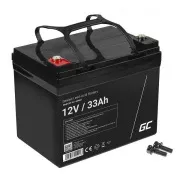 Green Cell AGM VRLA 12V 33Ah baterija bez održavanja za kosilicu, skuter, brod, invalidska kolica