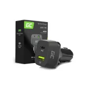 Green Cell auto punjač USB-C 48W (snaga 30W, QC 3.0)