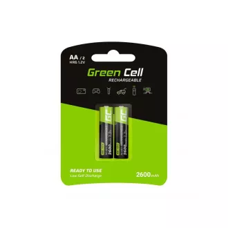 Punjive baterije Green Cell 2x AA HR6 2600mAh