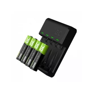 Green Cell VitalCharger set punjača i 4x AA 2000mAh Ni-MH punjive baterije Green Cell VitalCharger set punjača i 4x AA 2000mAh Ni-MH punjive baterije