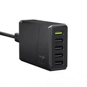 Green Cell punjač 52W GC ChargeSource 5 s Ultra Charge i Smart Charge - 5x USB-A