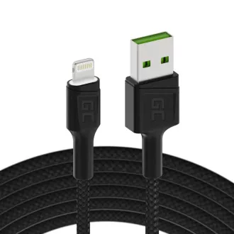 Green Cell Ray USB-A - Lightning kabel 2m LED s brzim punjenjem za Apple iPhone