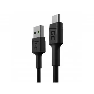 Green Cell kabel GC PowerStream USB-A - USB-C 30 cm brzo punjenje Ultra Charge, QC 3.0 Green Cell kabel GC PowerStream USB-A - USB-C 30 cm brzo punjenje Ultra Charge, QC 3.0