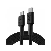 Green Cell kabel GC PowerStream USB-C - USB-C 200 cm s napajanjem (60 W), 480 Mbps, Ultra Charge, QC 3.0