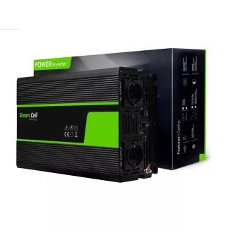 Green Cell pretvarač napona 12V na 230V 1500W/3000W čisti sinusni val Green Cell pretvarač napona 12V na 230V 1500W/3000W čisti sinusni val
