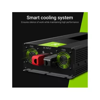Green Cell pretvarač napona 12V na 230V 1500W/3000W čisti sinusni val Green Cell pretvarač napona 12V na 230V 1500W/3000W čisti sinusni val