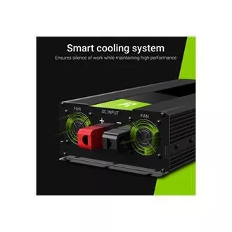 Green Cell pretvarač napona 12V na 230V 1500W/3000W čisti sinusni val Green Cell pretvarač napona 12V na 230V 1500W/3000W čisti sinusni val