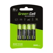 Punjive baterije Green Cell 4x AA R6 2600mAh