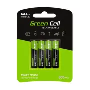 Punjive baterije Green Cell 4x AAA HR03 800mAh
