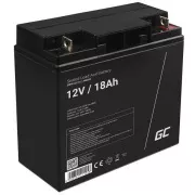 Green Cell AGM VRLA 12V 18Ah baterija bez održavanja za kosilicu, skuter, brod, invalidska kolica