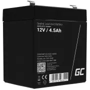 Green Cell AGM VRLA 12V 4.5Ah baterija bez održavanja za UPS uređaje