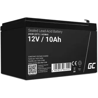 Green Cell AGM VRLA 12V 10Ah baterija bez održavanja za UPS uređaje Green Cell AGM VRLA 12V 10Ah baterija bez održavanja za UPS uređaje