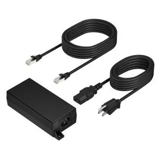 Poly PoE++ 65W 2.5G adapter s 3.66m CAT6A kabelom i adapterom za napajanje Poly PoE++ 65W 2.5G adapter s 3.66m CAT6A kabelom i adapterom za napajanje