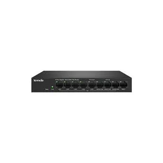 Tenda G0-8G-PoE - Gigabit PoE ruter, 9x RJ45, MultiWAN, 8x PoE 802.3af/at, 10/100/1000Mbps