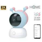 iGET HOME Camera CS2 Baby - bežična kamera 2K baby monitor, 2 kutije u paketu, detekcija plača
