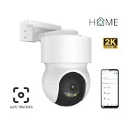 iGET HOME kamera CS8 bijela - bežična vanjska 2K kamera, automatsko praćenje, IP65 zaštita, zvuk