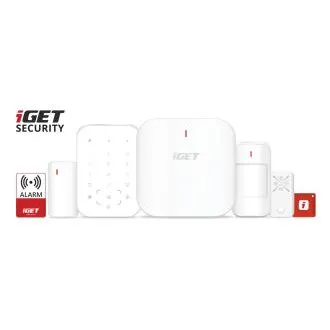 iGET SECURITY M6-4G Premium - Inteligentni bežični 4G LTE/WiFi/Ethernet/GSM sigurnosni sustav s upravljanjem IP kamerom