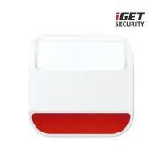 iGET SECURITY MP11 - Bežična vanjska sirena za iGET SECURITY M6 alarm, napaja se baterijama ili AC adapterom